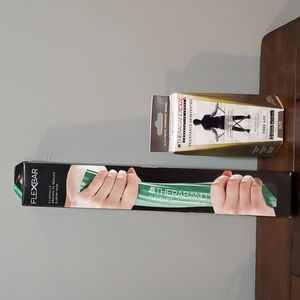 Theraband elite and theraband flexbar